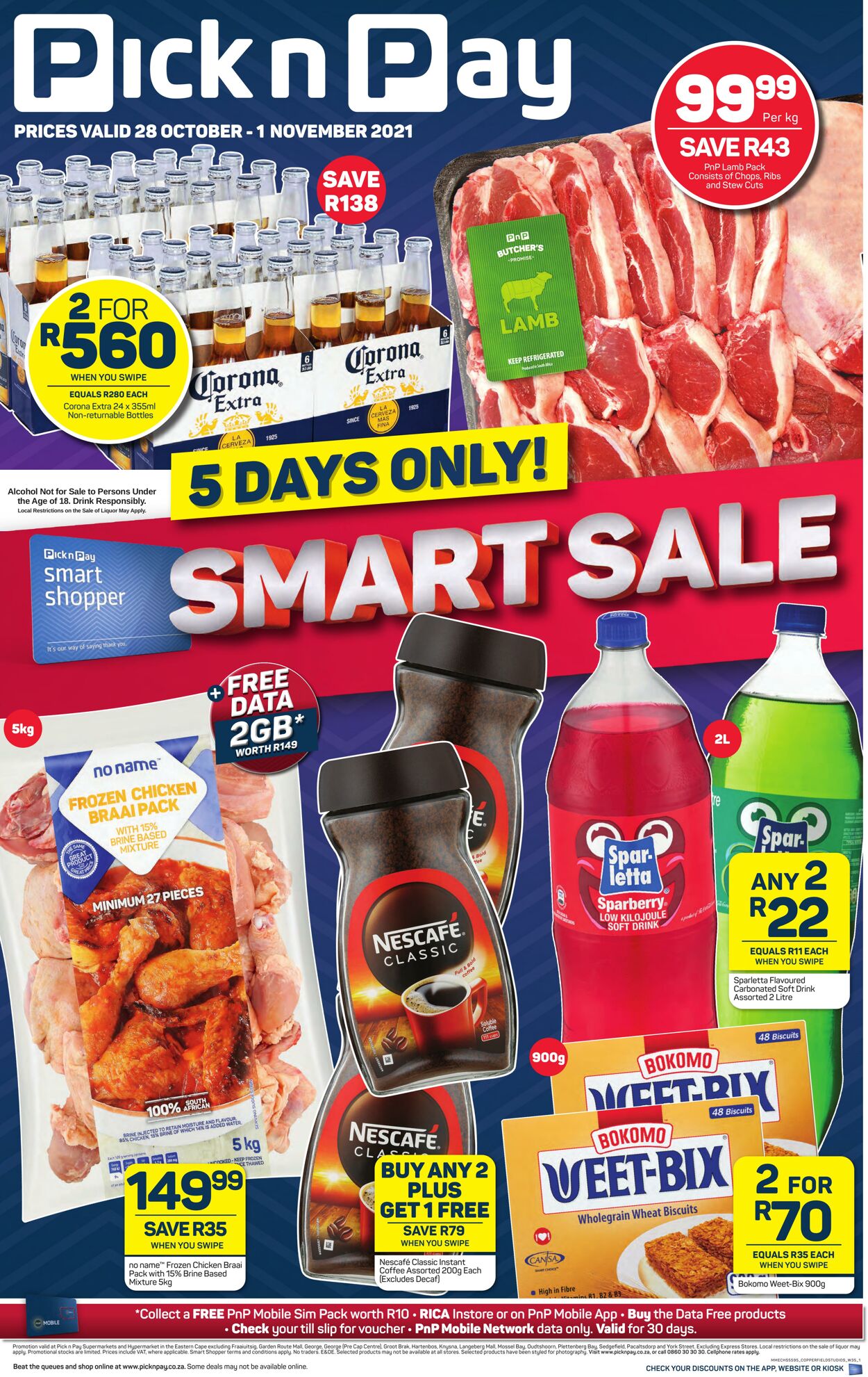 Special Pick n Pay 27.10.2021 - 31.10.2021