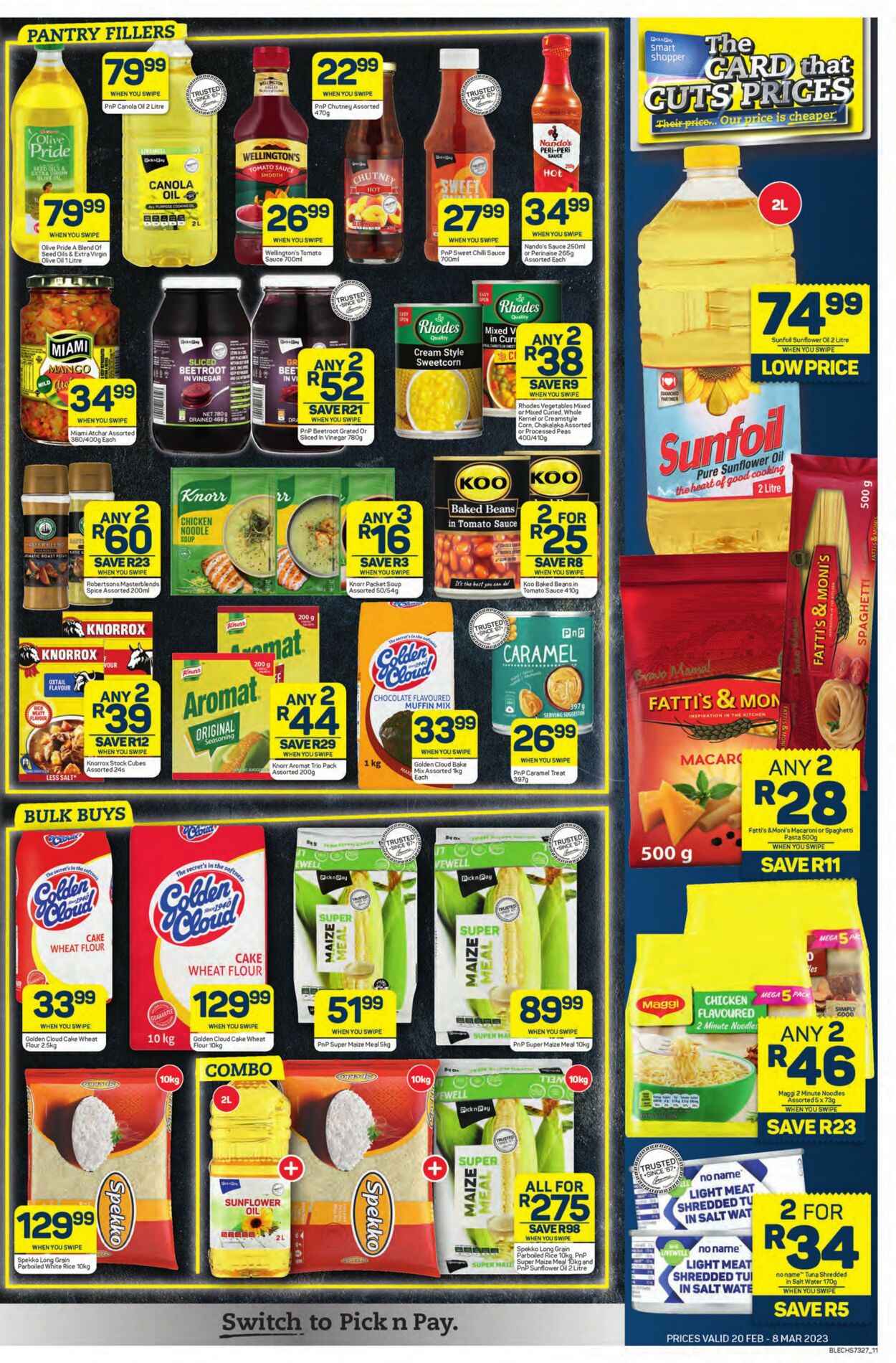 Special Pick n Pay 20.02.2023 - 08.03.2023