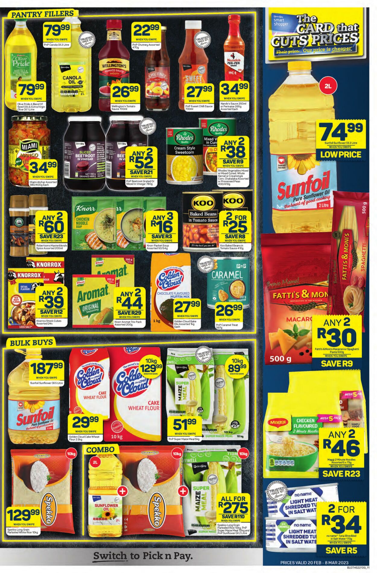 Special Pick n Pay 20.02.2023 - 08.03.2023