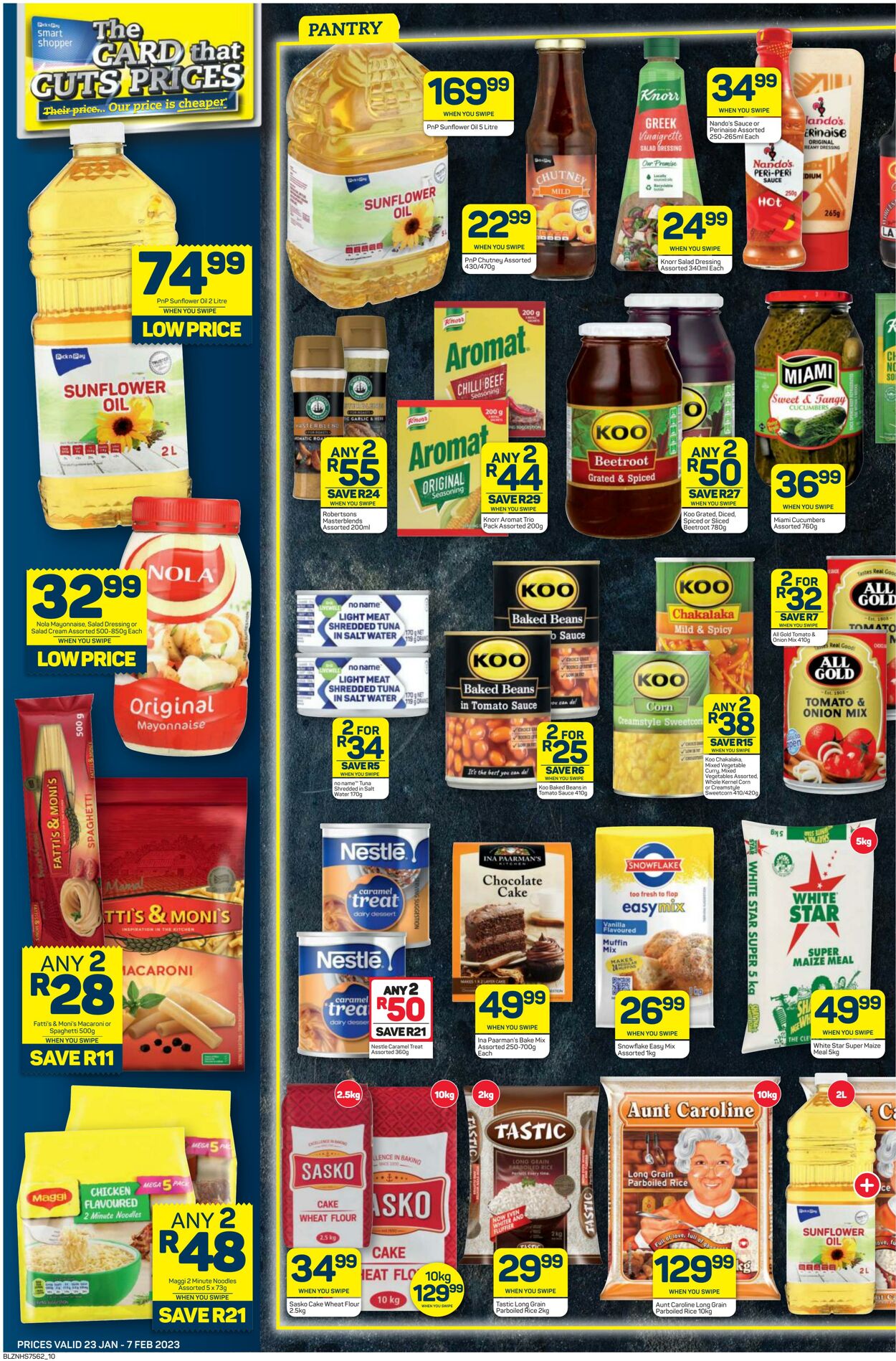 Special Pick n Pay 23.01.2023 - 07.02.2023