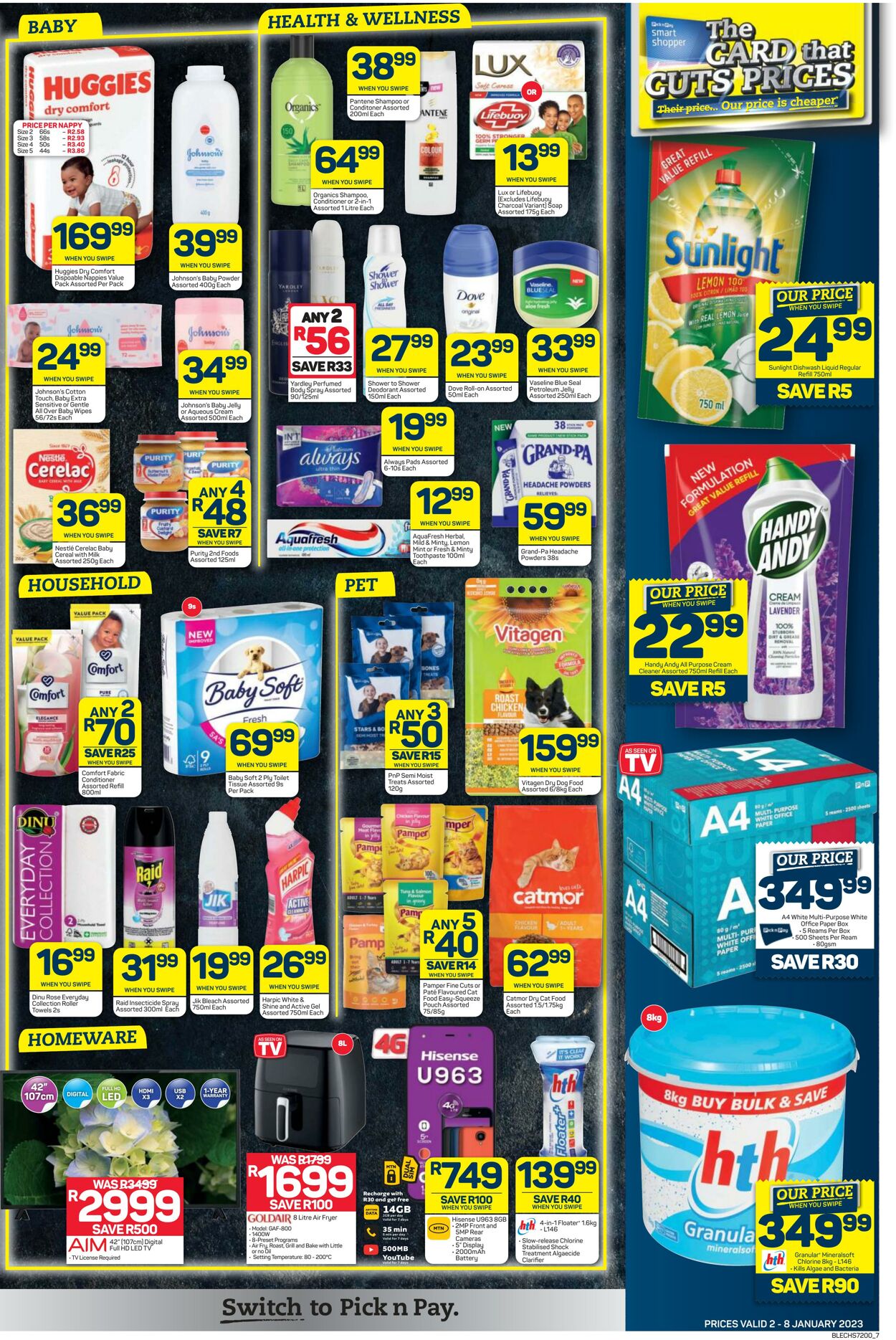 Special Pick n Pay 02.01.2023 - 08.01.2023