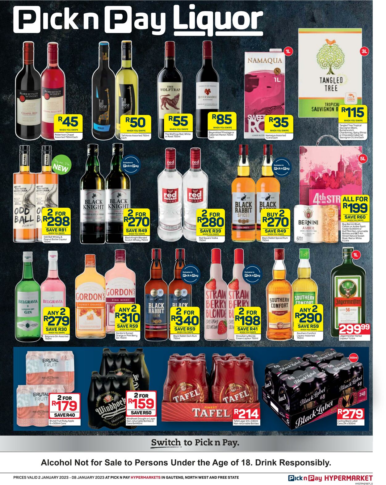 Special Pick n Pay 02.01.2023 - 08.01.2023
