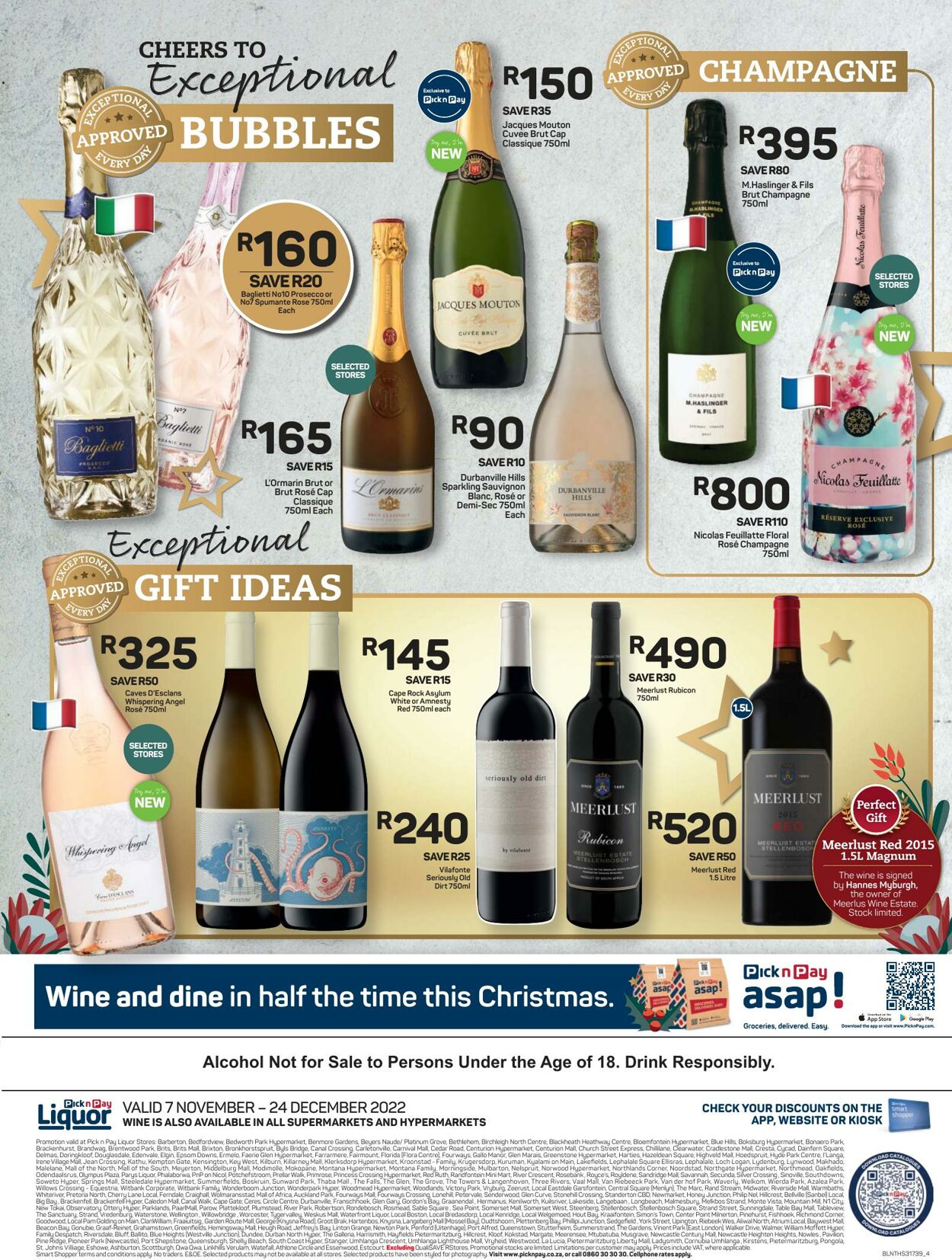 Special Pick n Pay 07.11.2022 - 24.12.2022