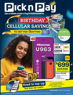 Special Pick n Pay 19.06.2023 - 23.06.2023