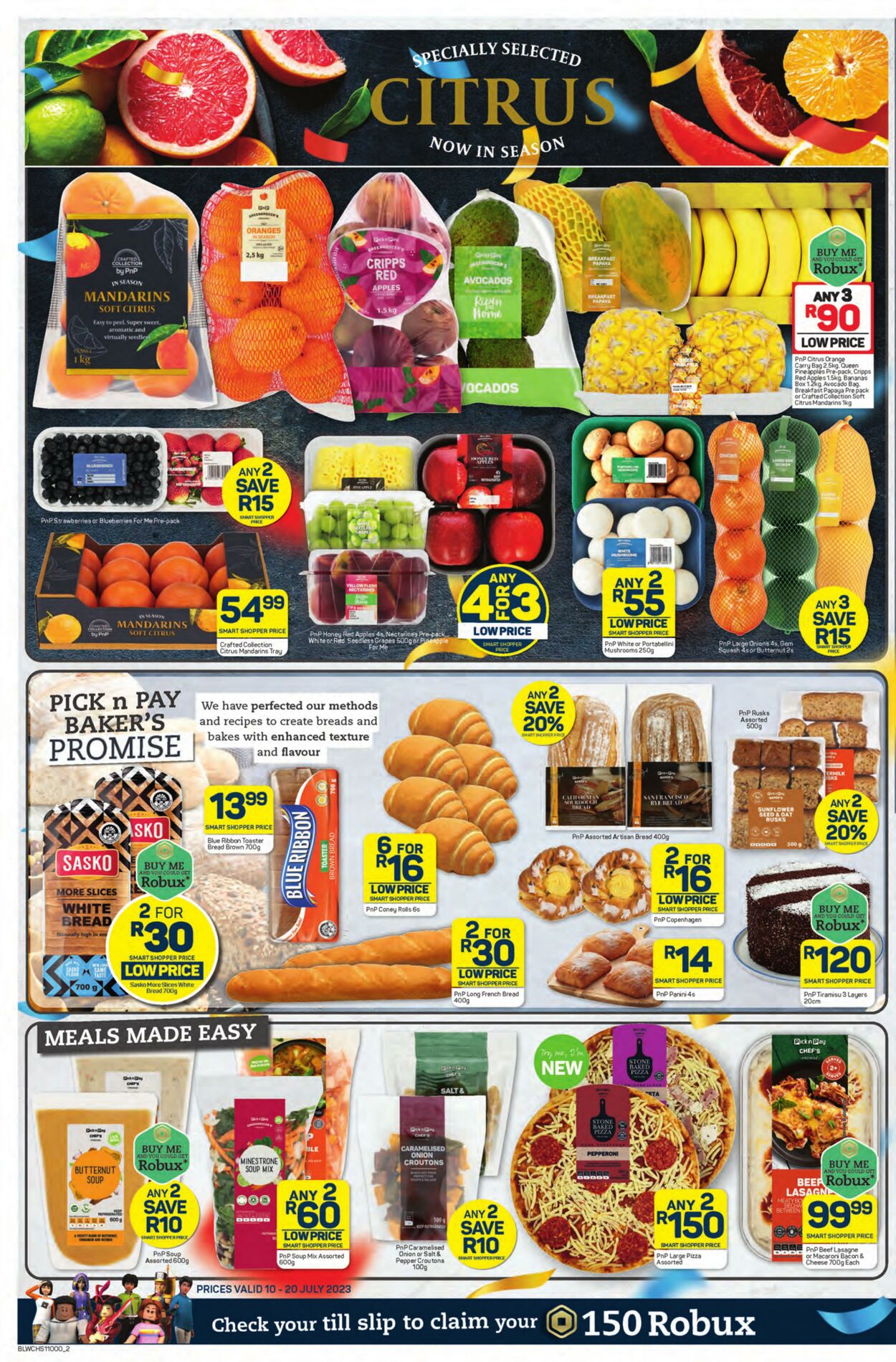 Special Pick n Pay 10.07.2023 - 20.07.2023