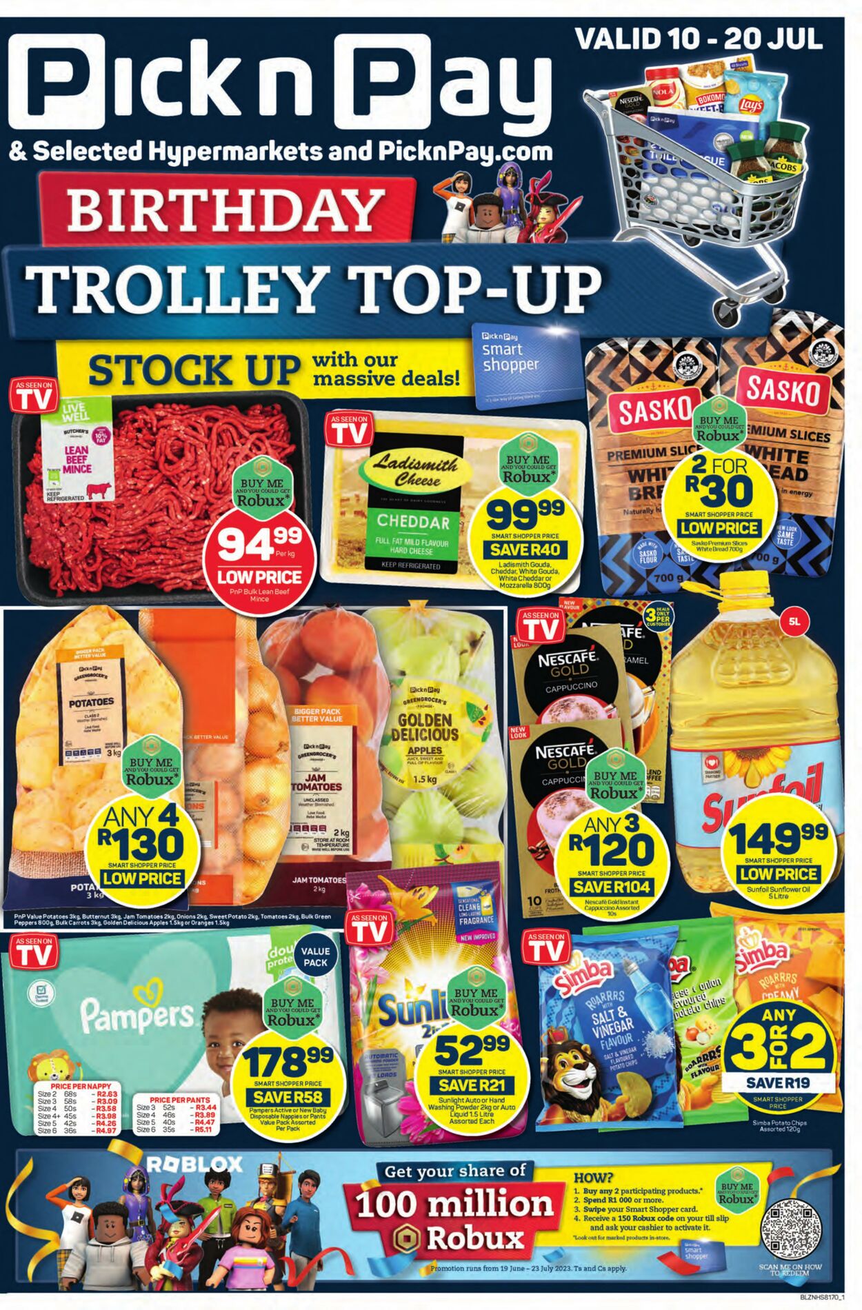 Special Pick n Pay 10.07.2023 - 20.07.2023