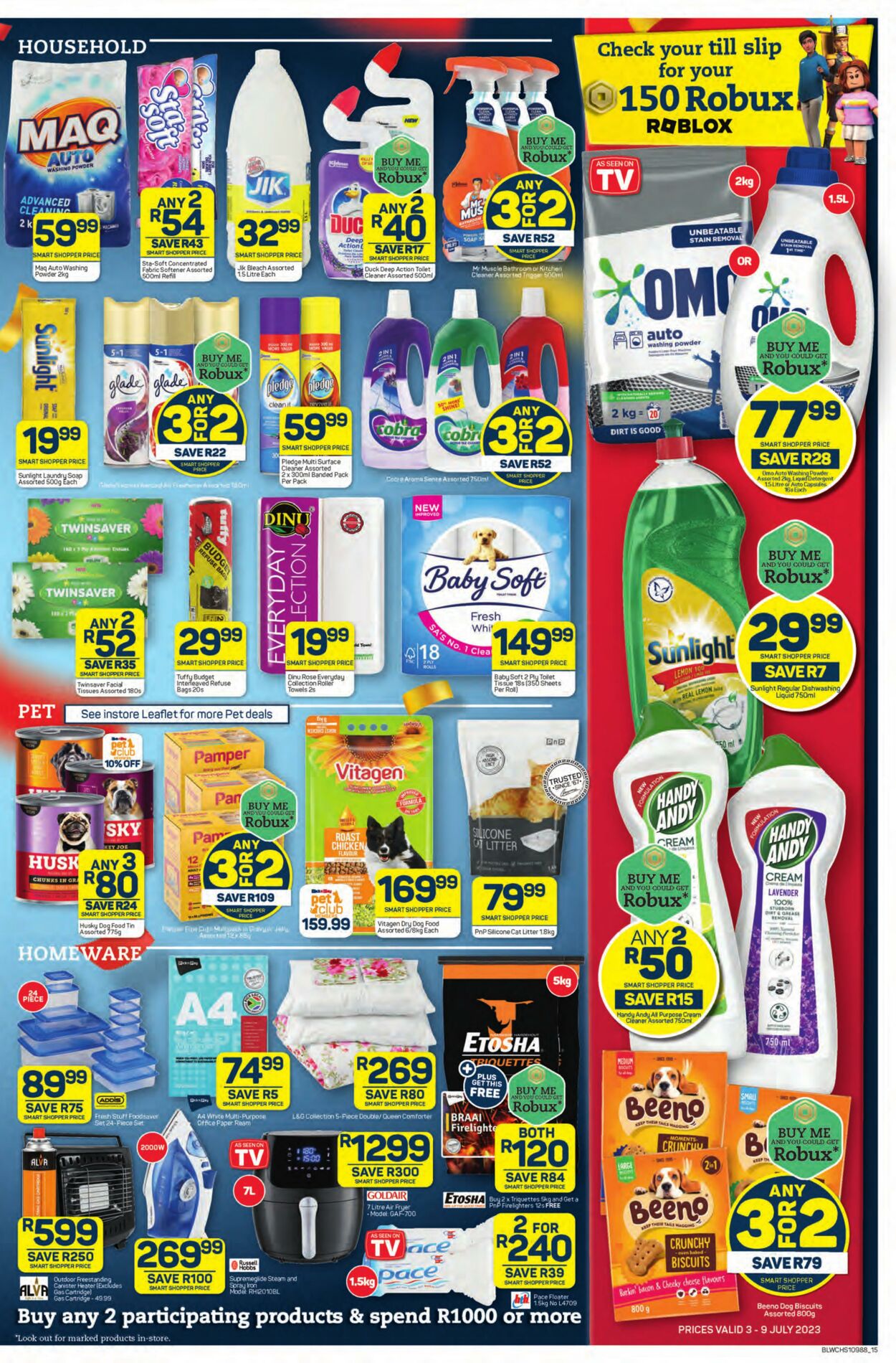 Special Pick n Pay 03.07.2023 - 09.07.2023