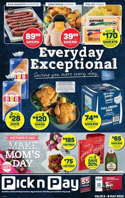 Special Pick n Pay 05.05.2022-08.05.2022