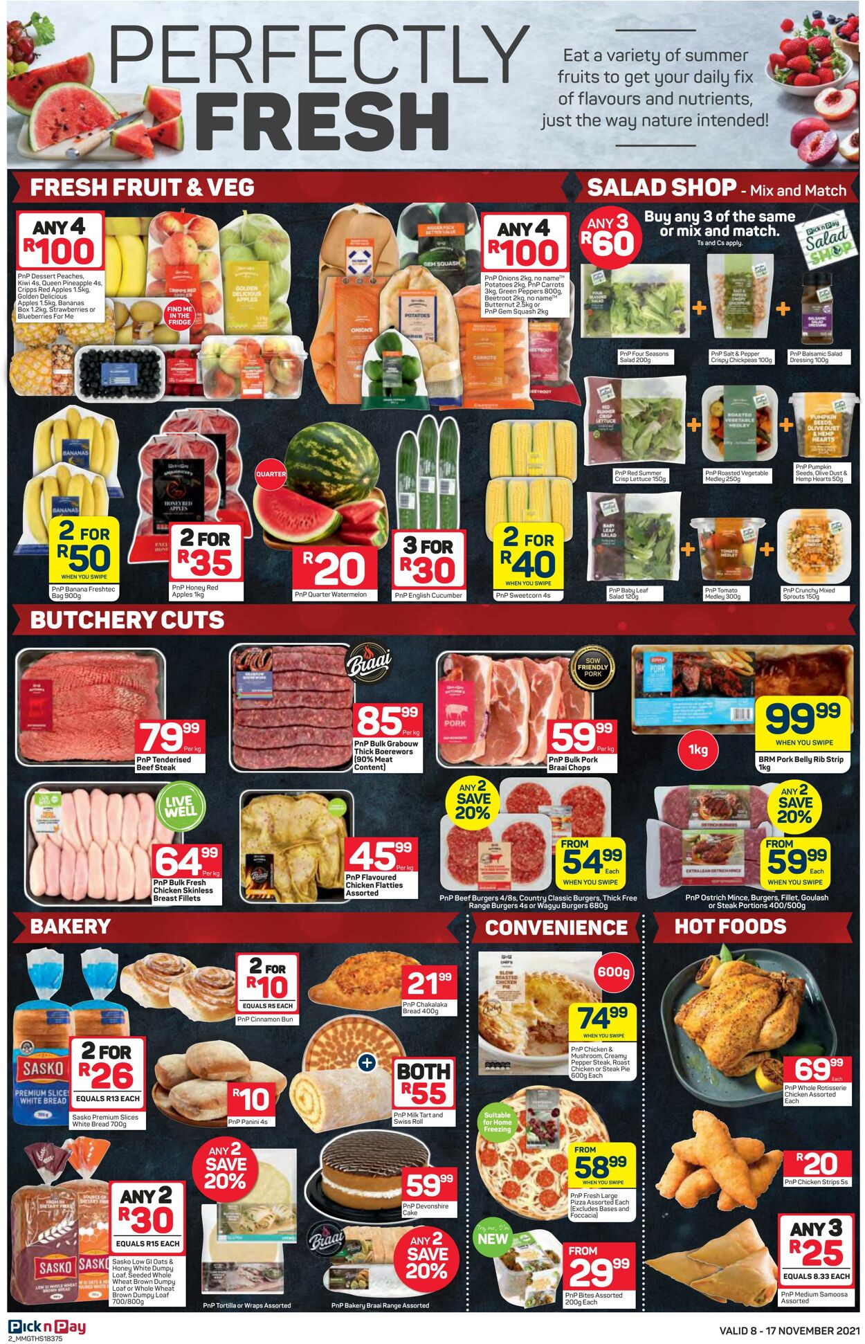 Special Pick n Pay 08.11.2021 - 17.11.2021