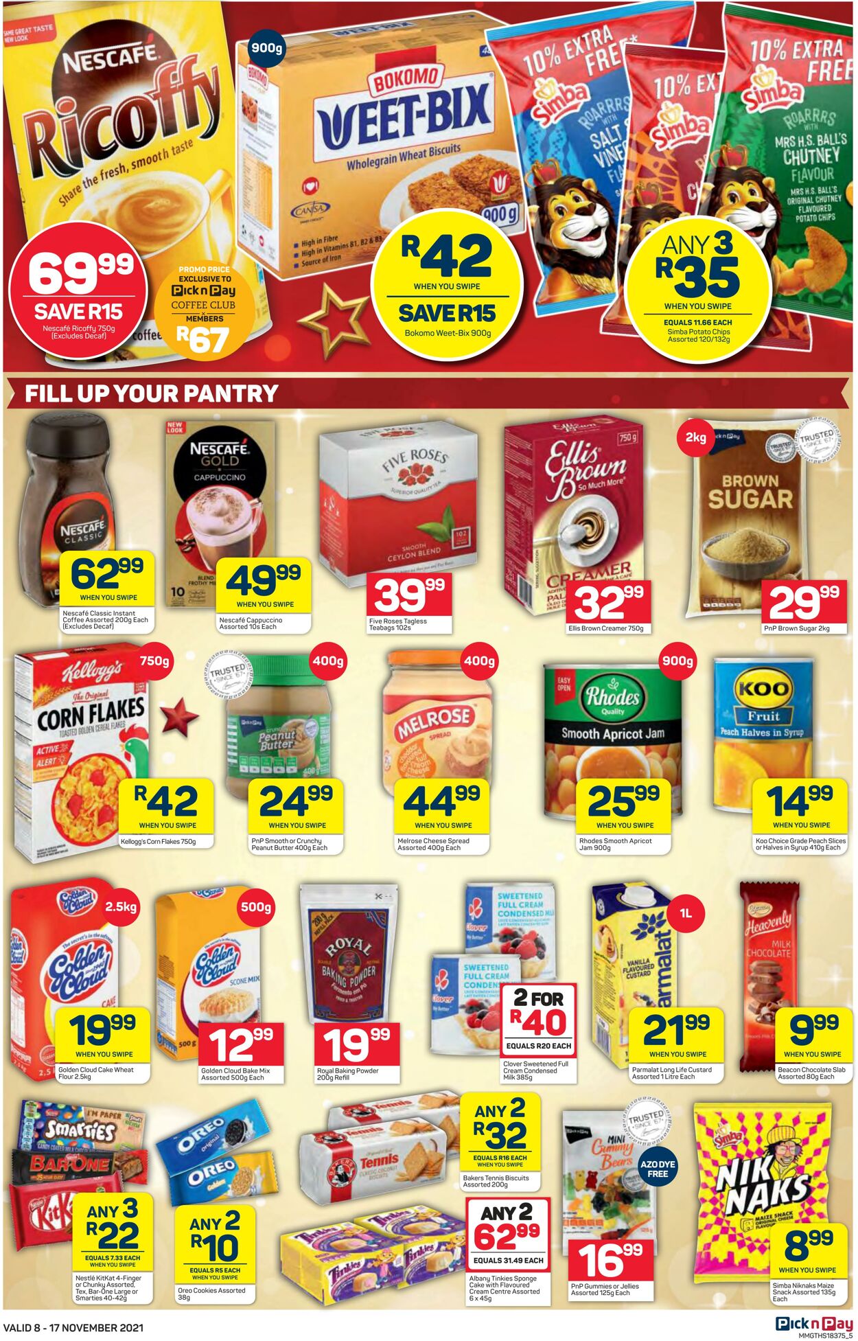 Special Pick n Pay 08.11.2021 - 17.11.2021