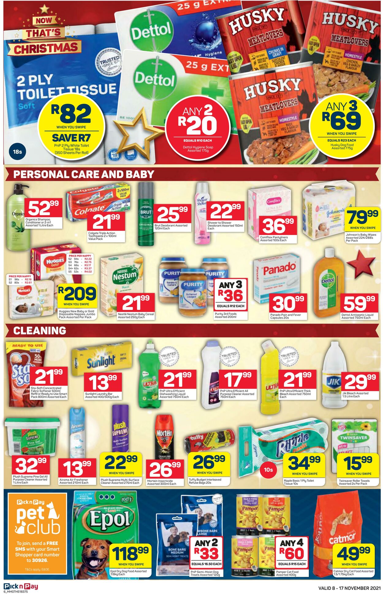 Special Pick n Pay 08.11.2021 - 17.11.2021