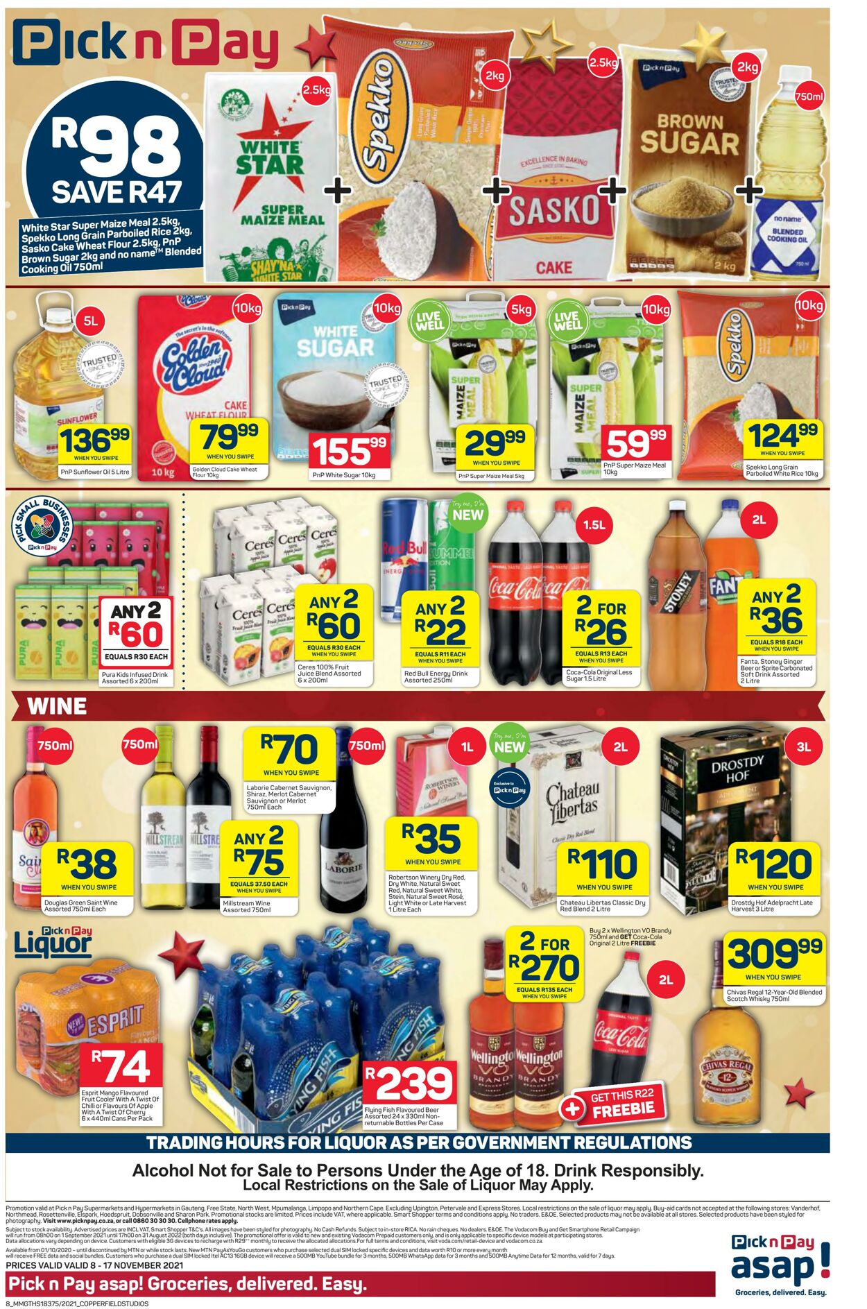 Special Pick n Pay 08.11.2021 - 17.11.2021