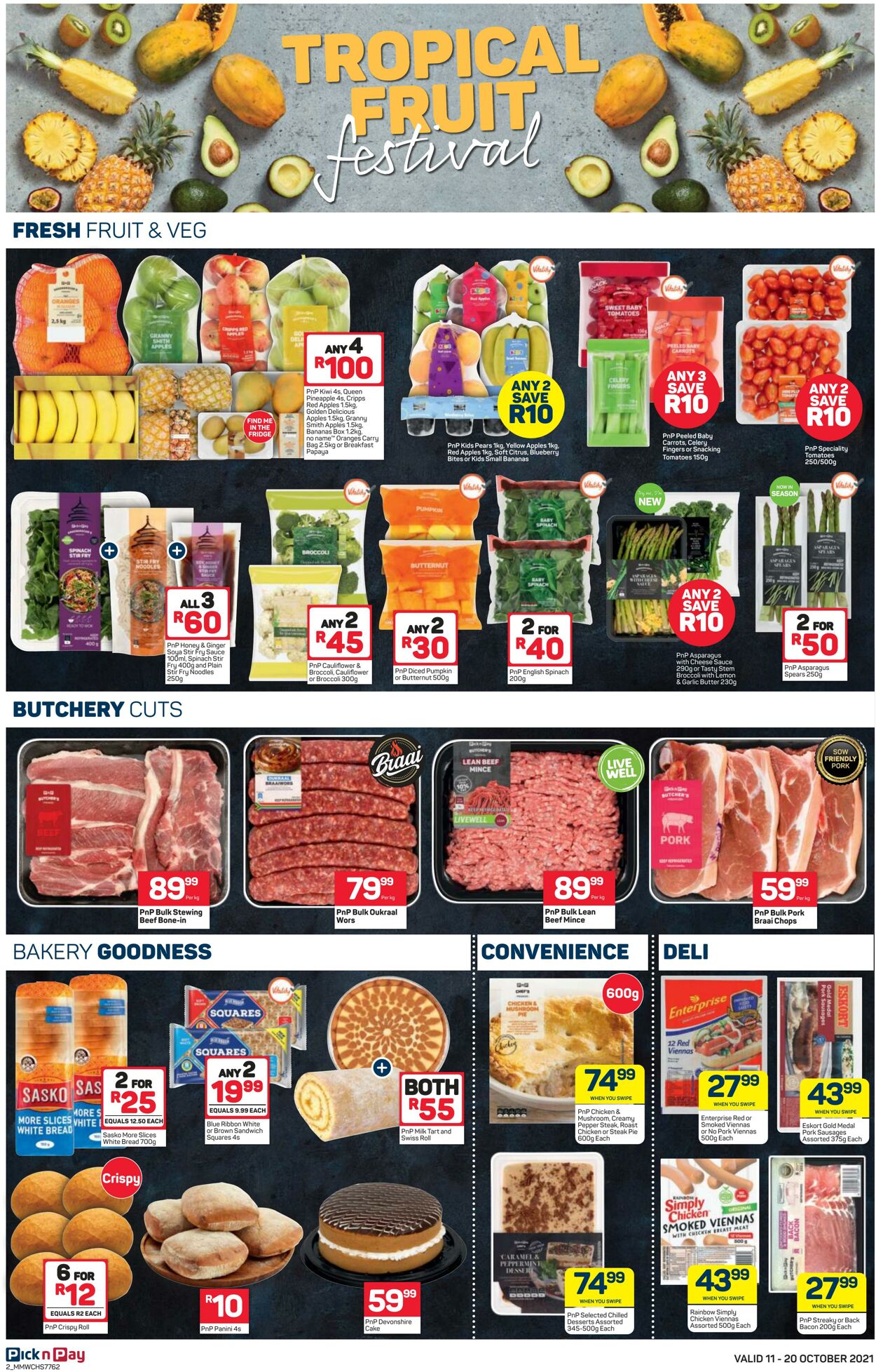 Special Pick n Pay 11.10.2021 - 20.10.2021