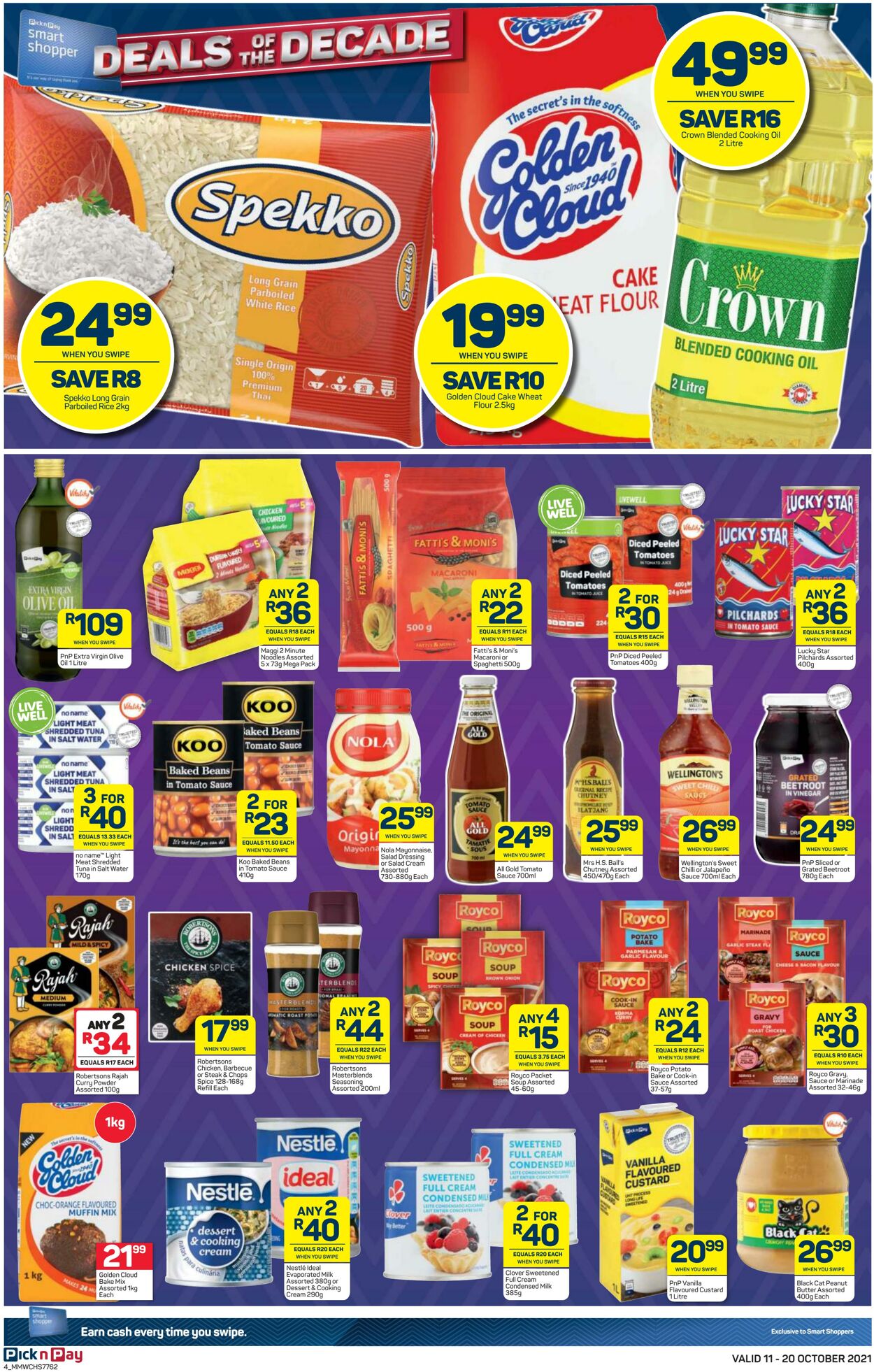 Special Pick n Pay 11.10.2021 - 20.10.2021