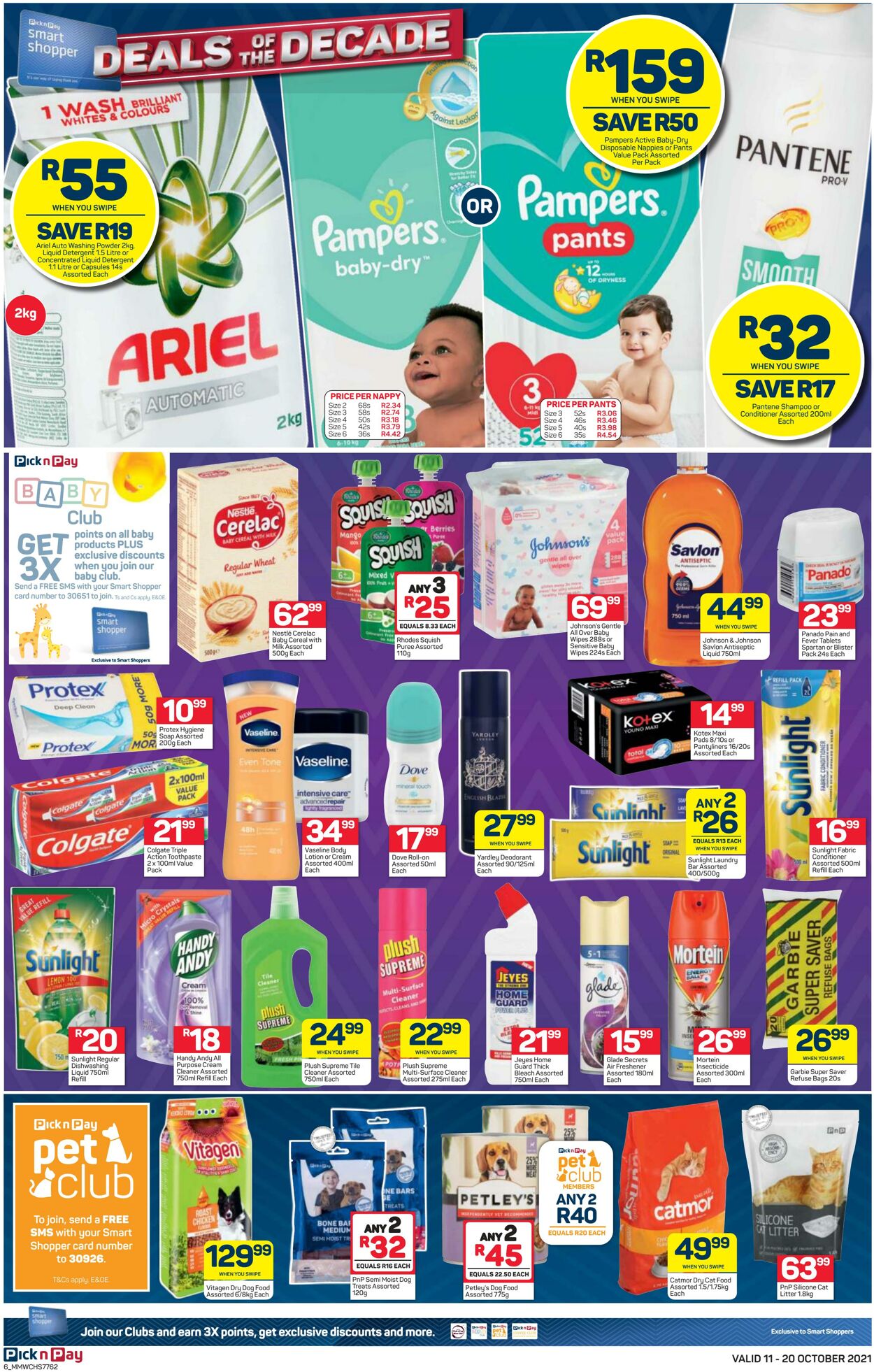 Special Pick n Pay 11.10.2021 - 20.10.2021