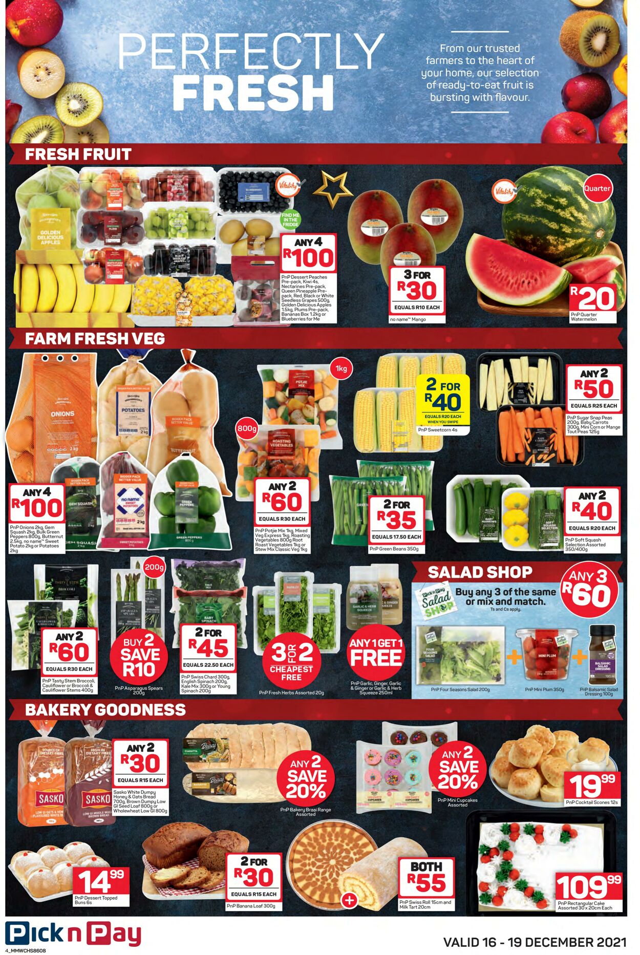 Special Pick n Pay 16.12.2021 - 19.12.2021