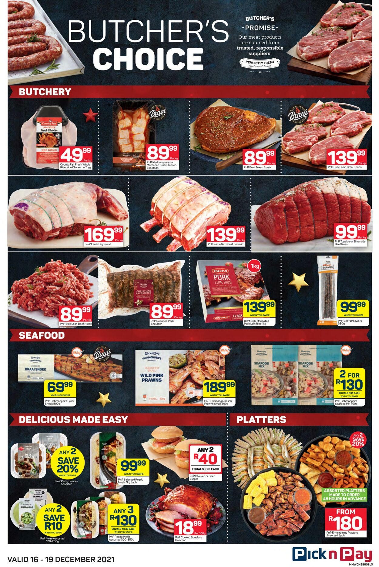 Special Pick n Pay 16.12.2021 - 19.12.2021