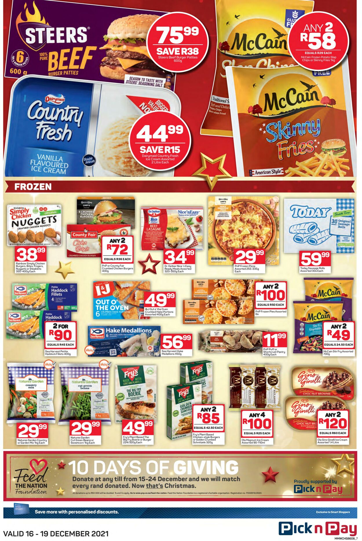 Special Pick n Pay 16.12.2021 - 19.12.2021