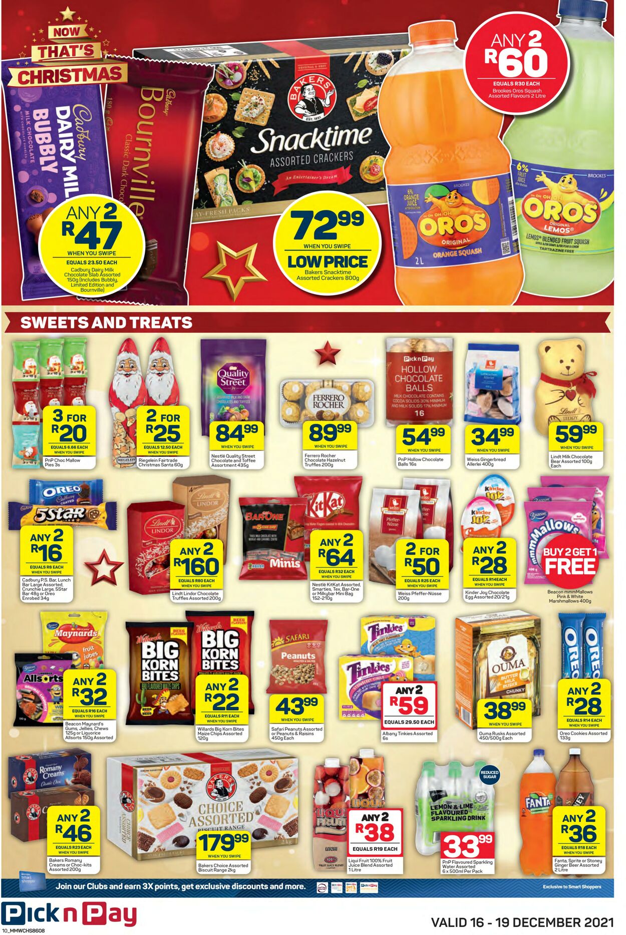 Special Pick n Pay 16.12.2021 - 19.12.2021