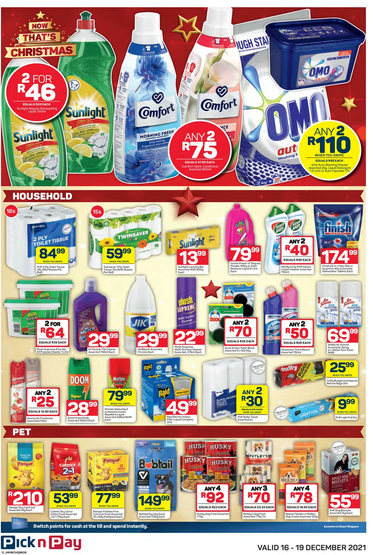 Special Pick n Pay 16.12.2021 - 19.12.2021