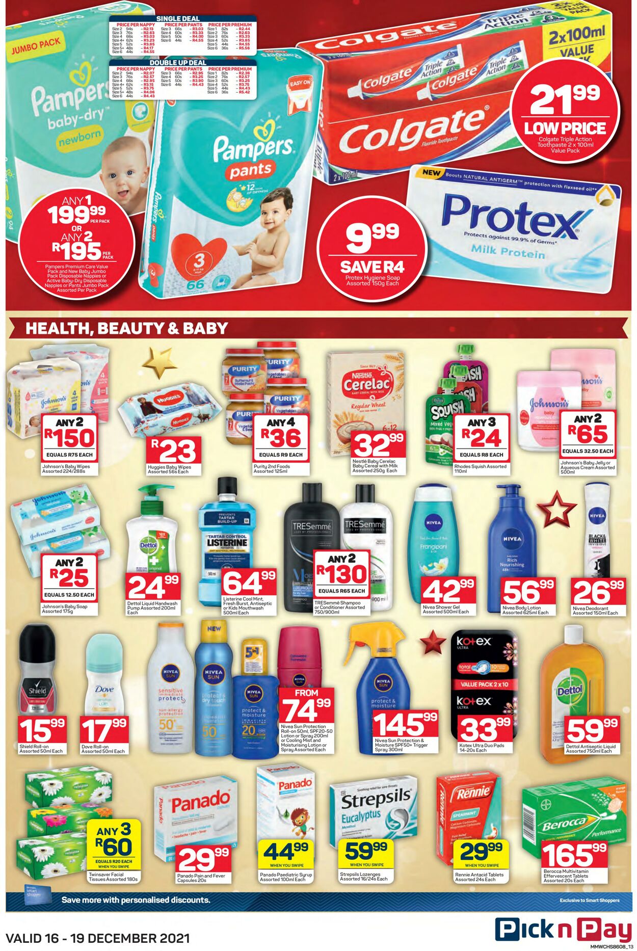 Special Pick n Pay 16.12.2021 - 19.12.2021