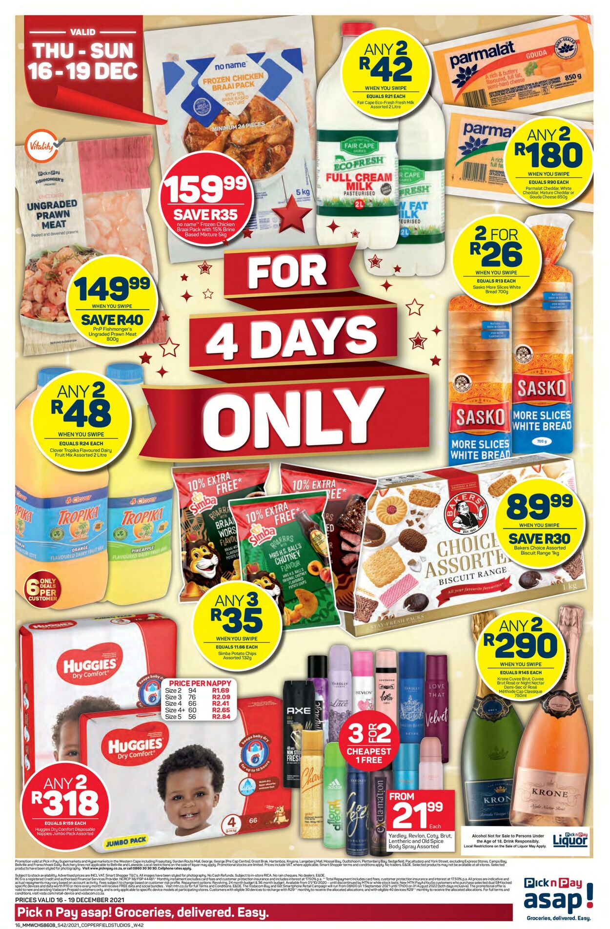 Special Pick n Pay 16.12.2021 - 19.12.2021