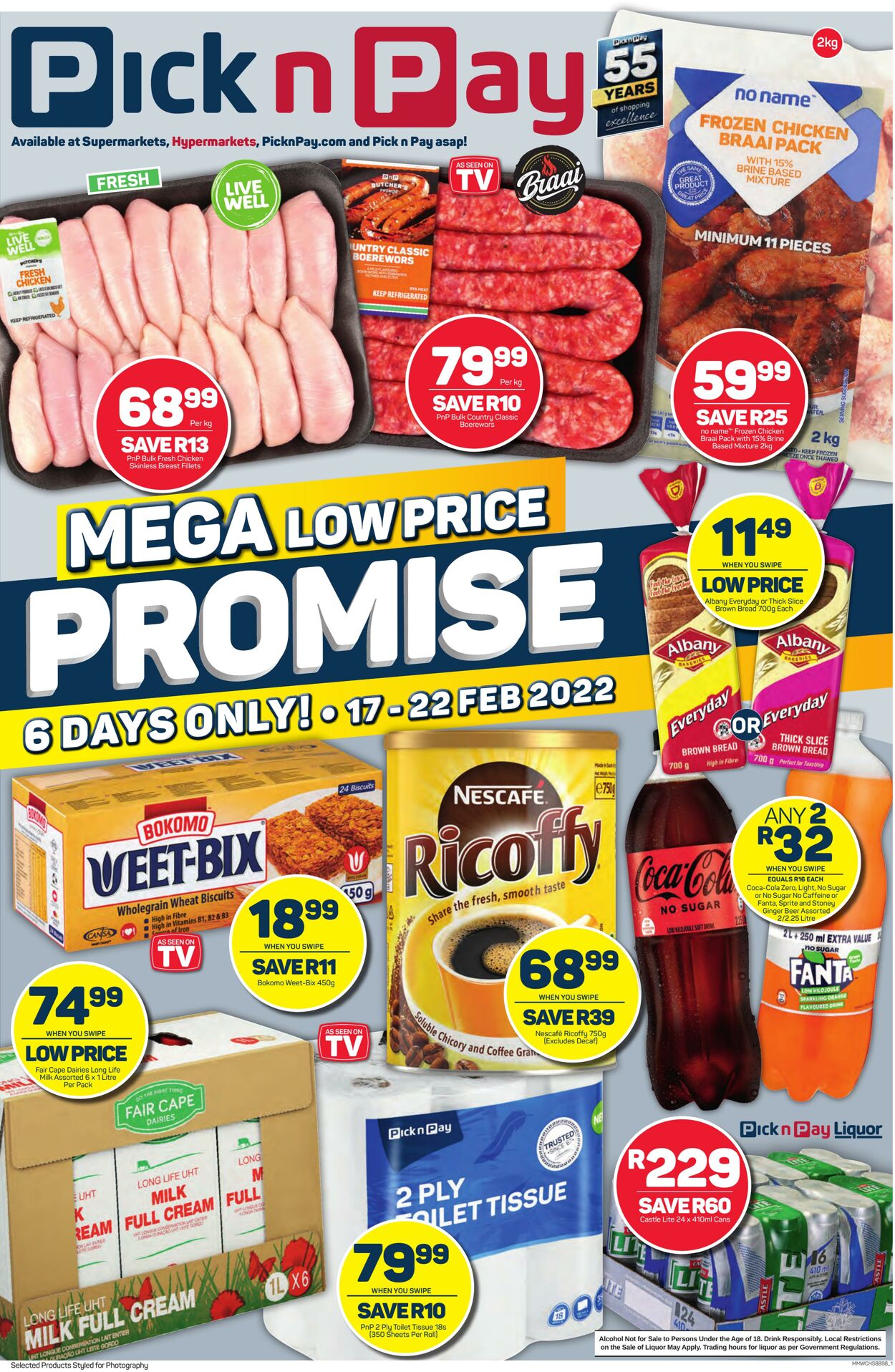 Special Pick n Pay 17.02.2022 - 22.02.2022