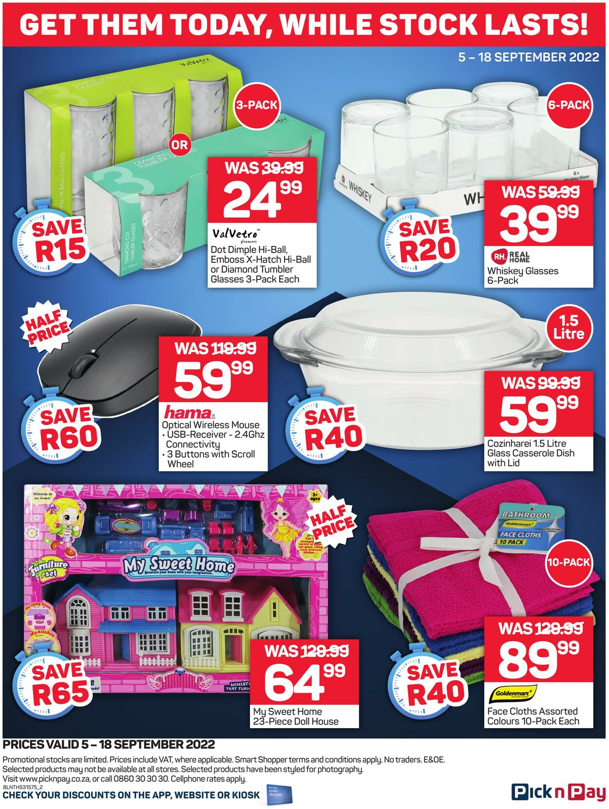 Special Pick n Pay 05.09.2022 - 18.09.2022