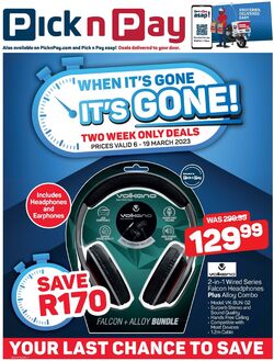 Special Pick n Pay 06.03.2023 - 19.03.2023