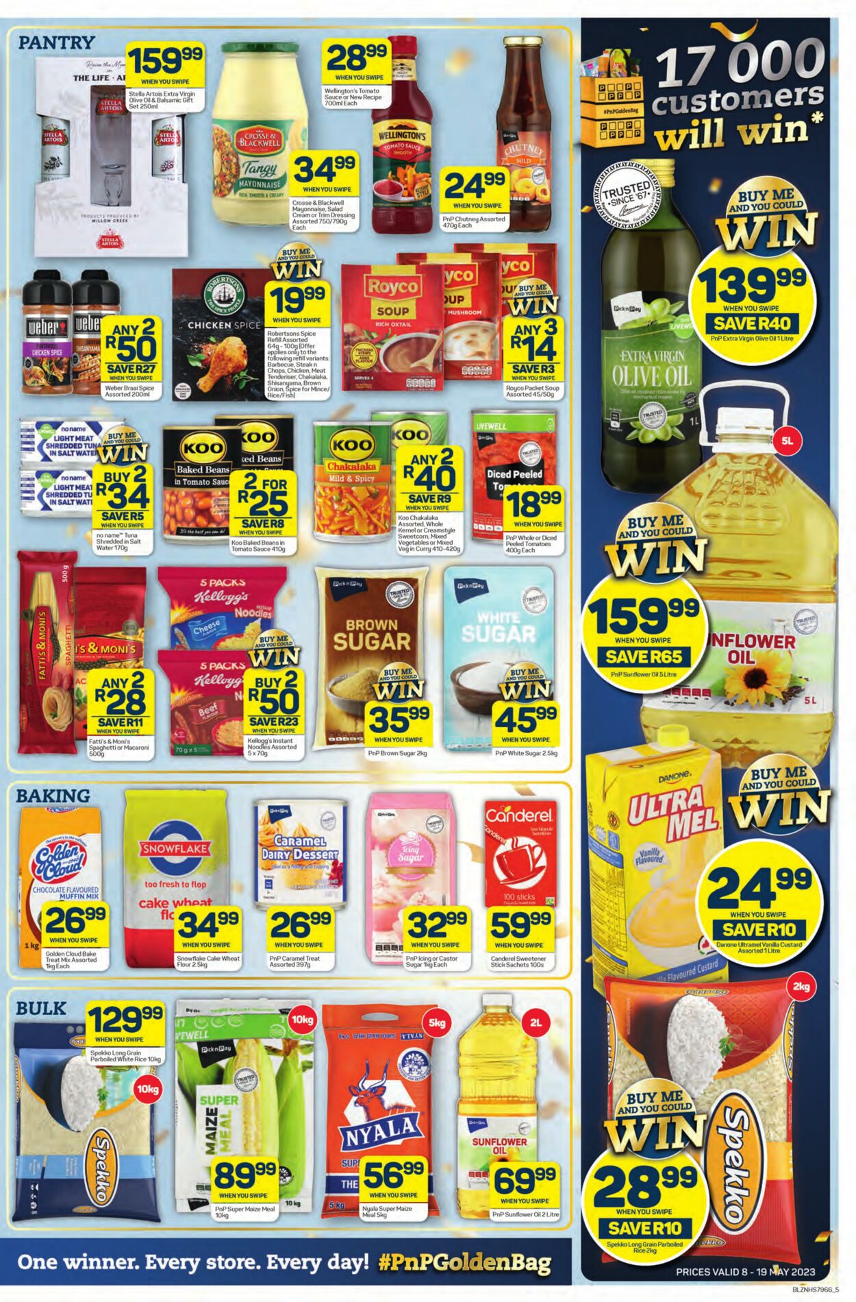 Pick n Pay Promotional Leaflet - Valid from 08.05 to 19.05 - Page nb 5 ...