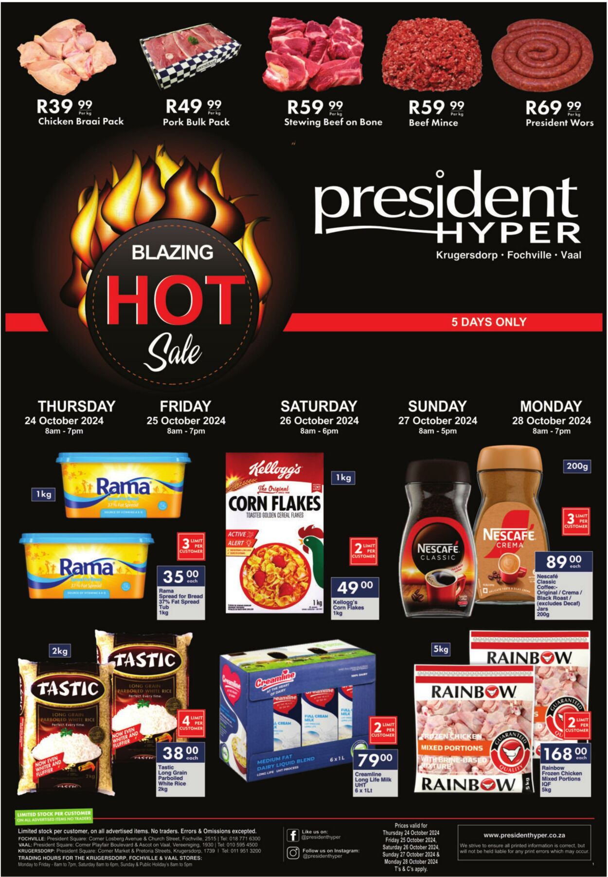 President Hyper Promotional specials