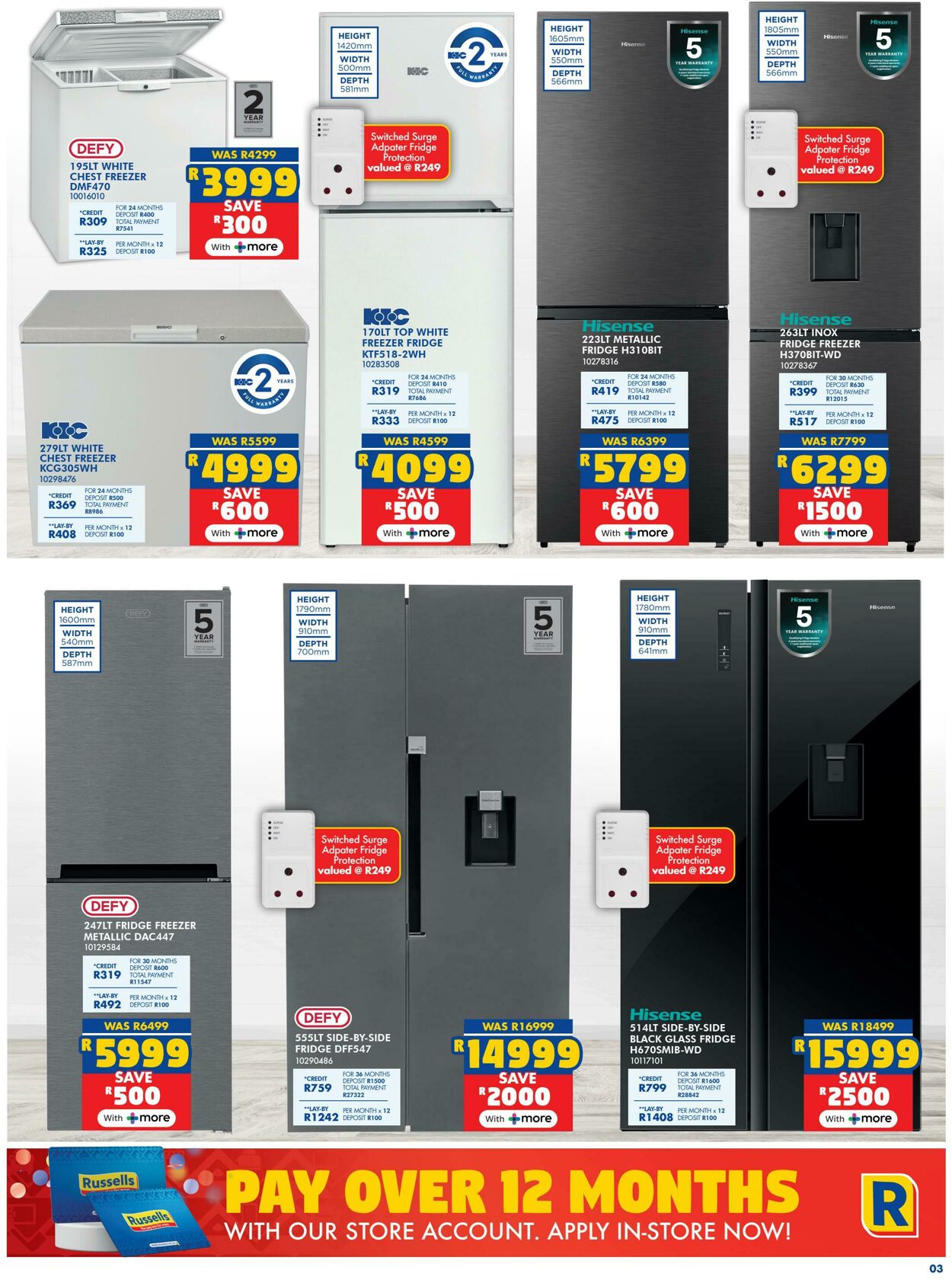 Special Russells 16.07.2025 - 25.07.2025