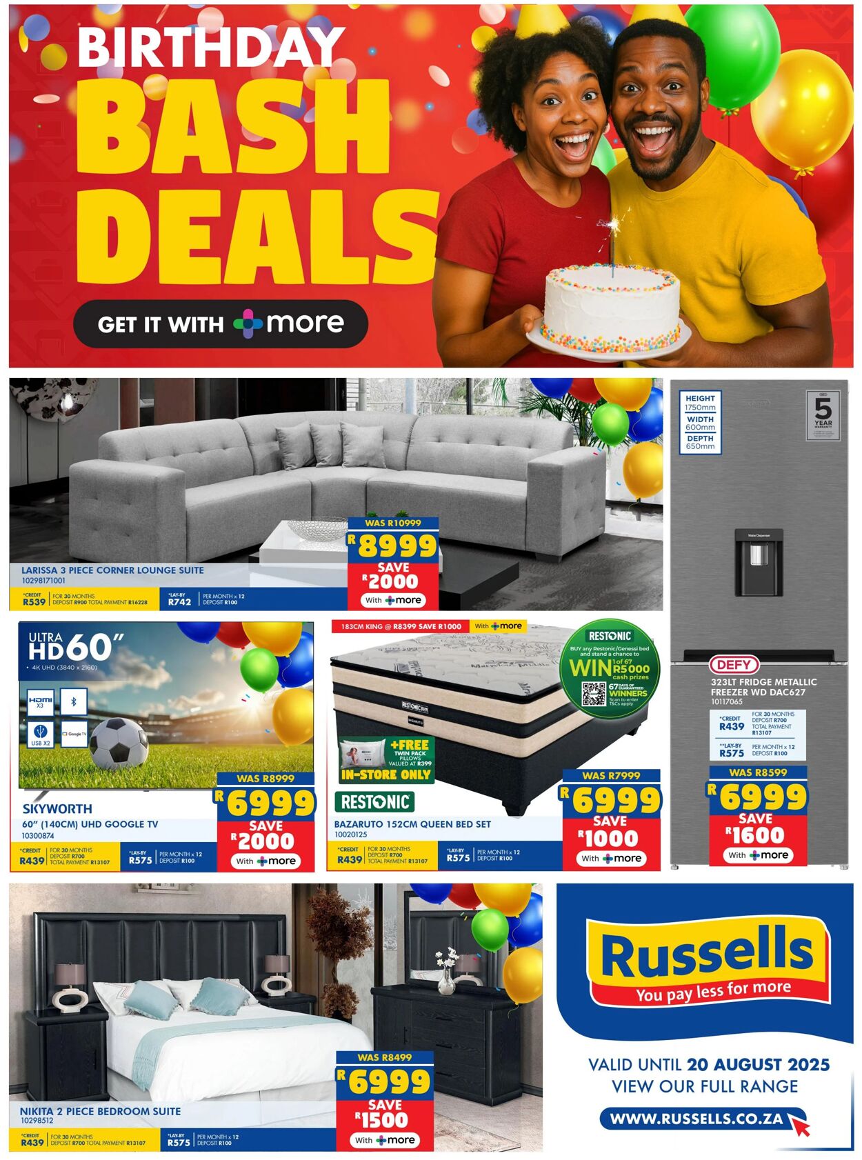 Special Russells 16.07.2025 - 25.07.2025