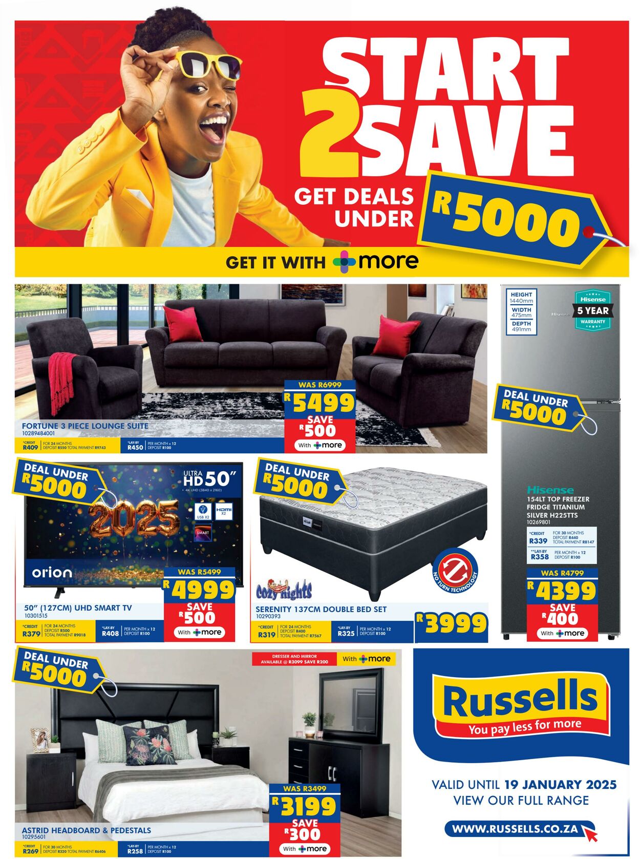 Russells Promotional specials