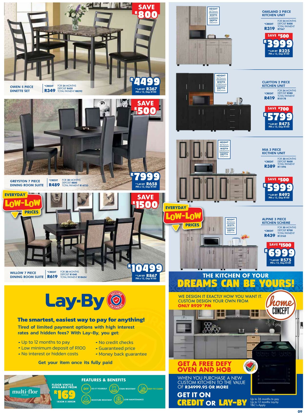 Dining room suites at russells hot sale