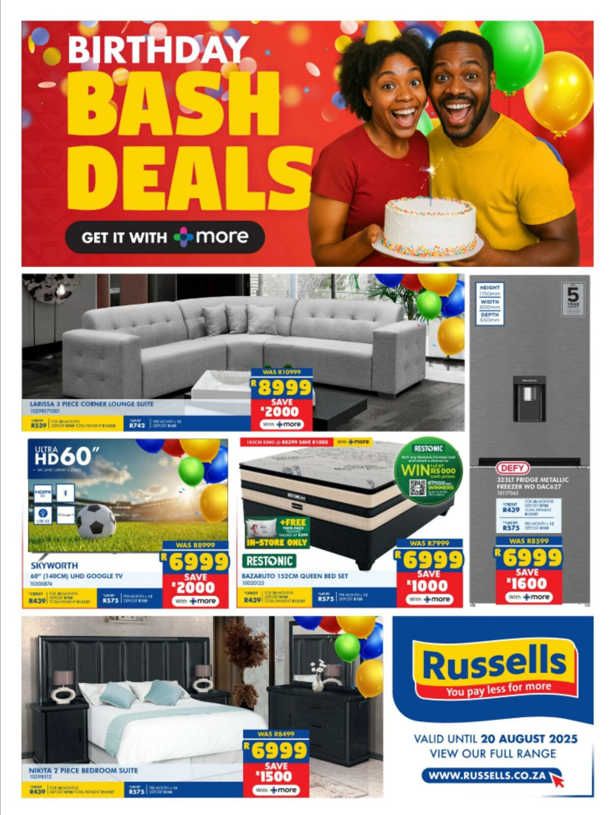 Special Russells 17.07.2025 - 20.08.2025