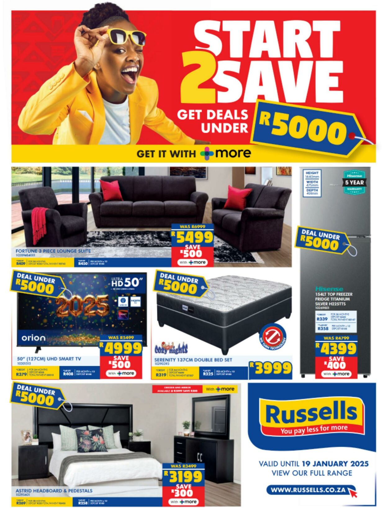 Russells Promotional specials