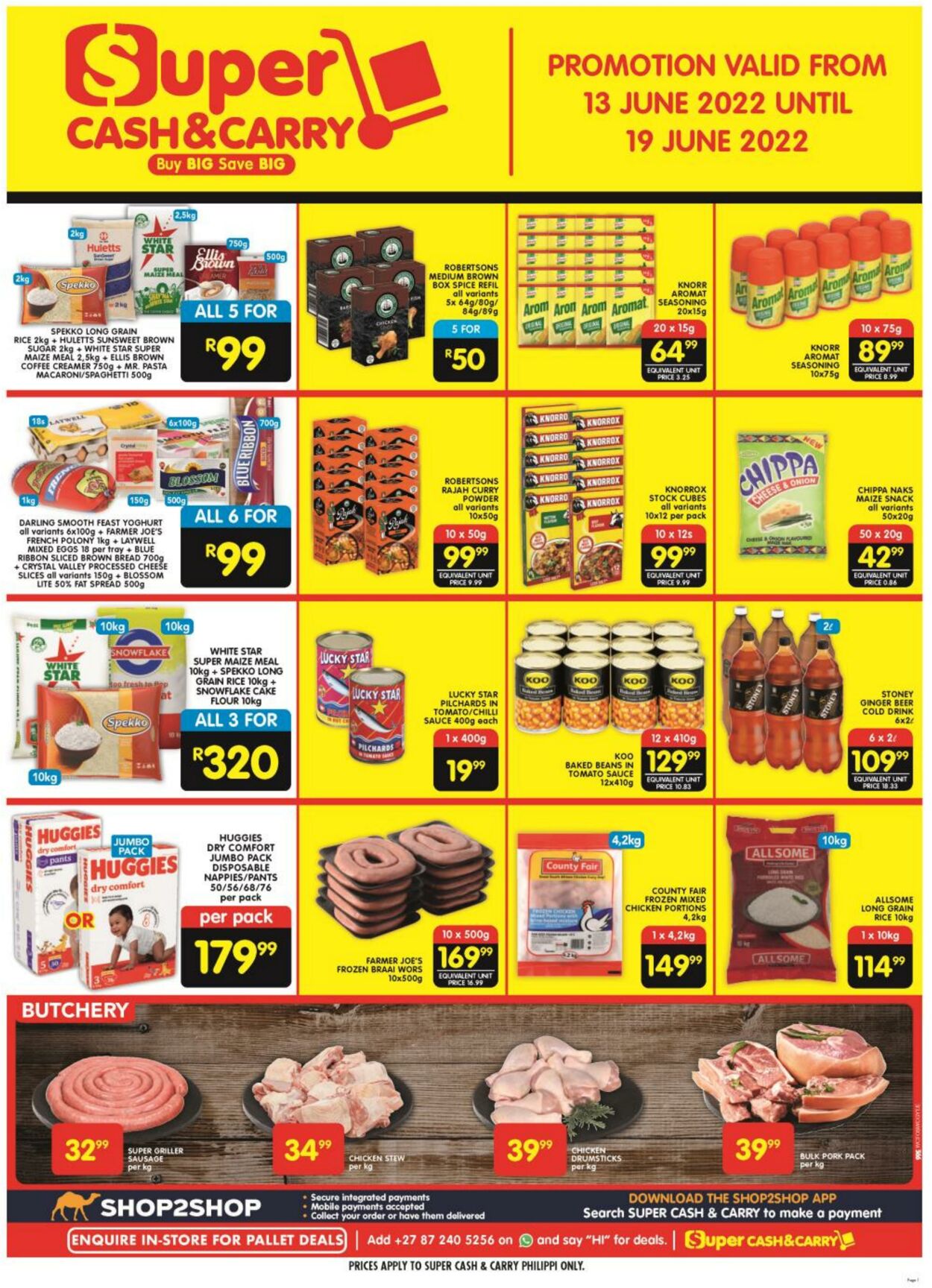 Shoprite Promotional Leaflet - Valid From 13.06 To 19.06 - Page Nb 1 ...