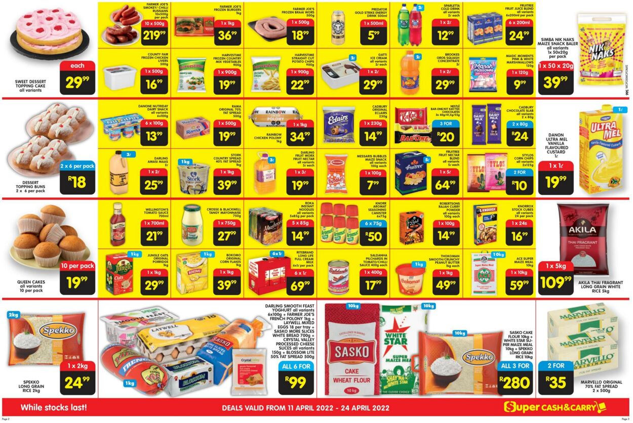 Shoprite Promotional Leaflet - Valid from 11.04 to 24.04 - Page nb 2 ...