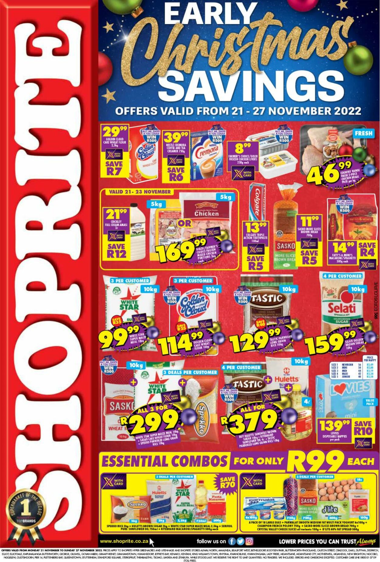 Shoprite Promotional Leaflet Christmas 2023 Valid from 21.11 to 27.