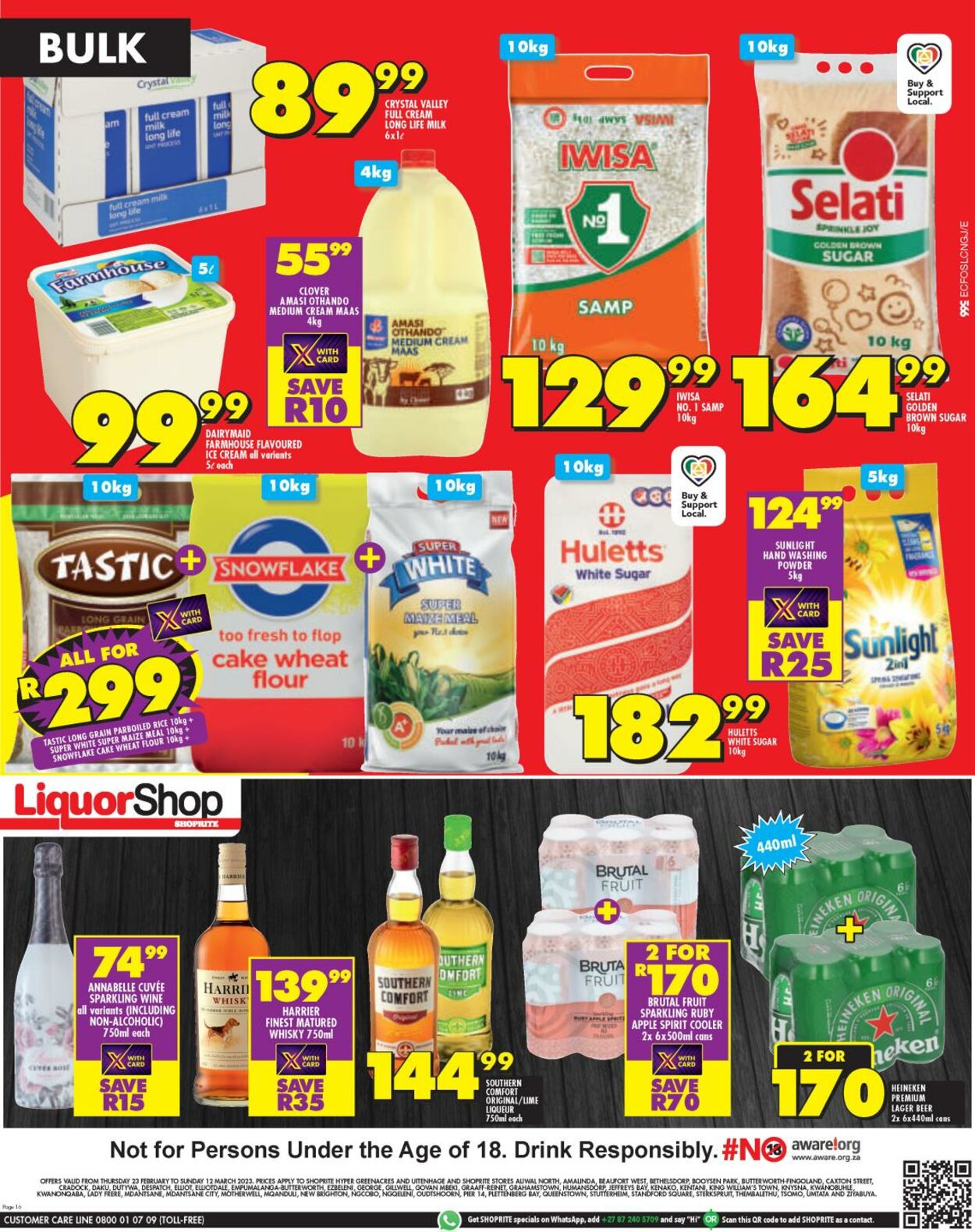 Shoprite Promotional Leaflet - Valid from 23.02 to 12.03 - Page nb 15 ...