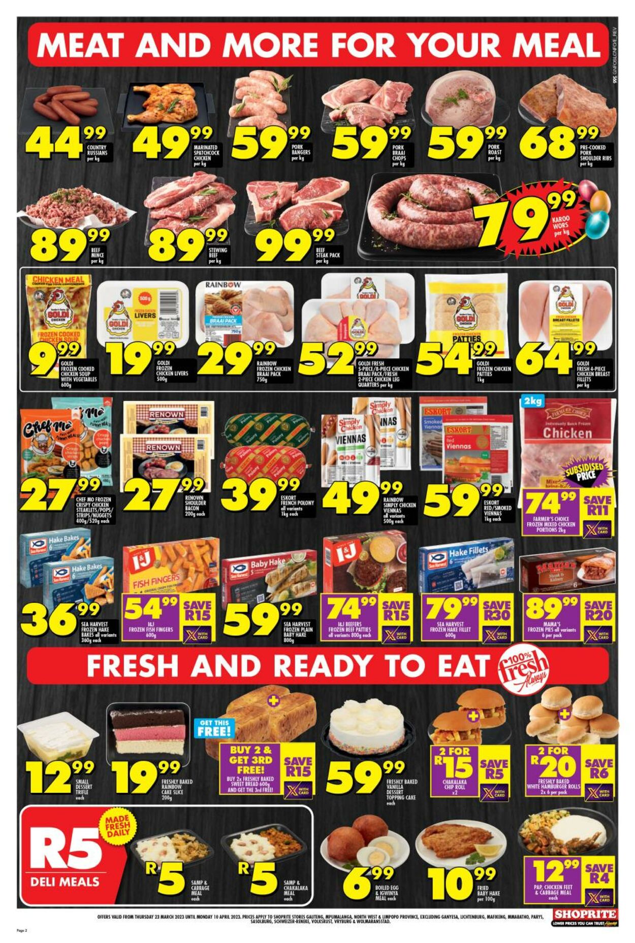 Special Shoprite 23.03.2023 - 10.04.2023