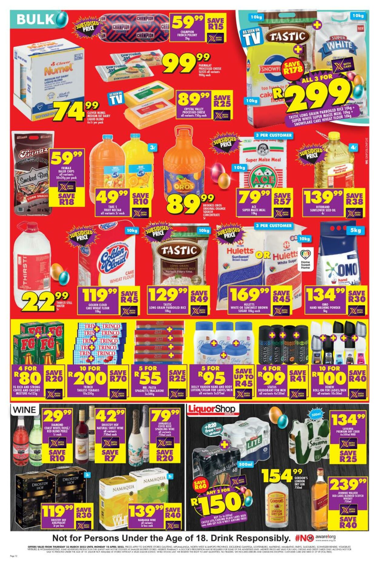 Special Shoprite 23.03.2023 - 10.04.2023