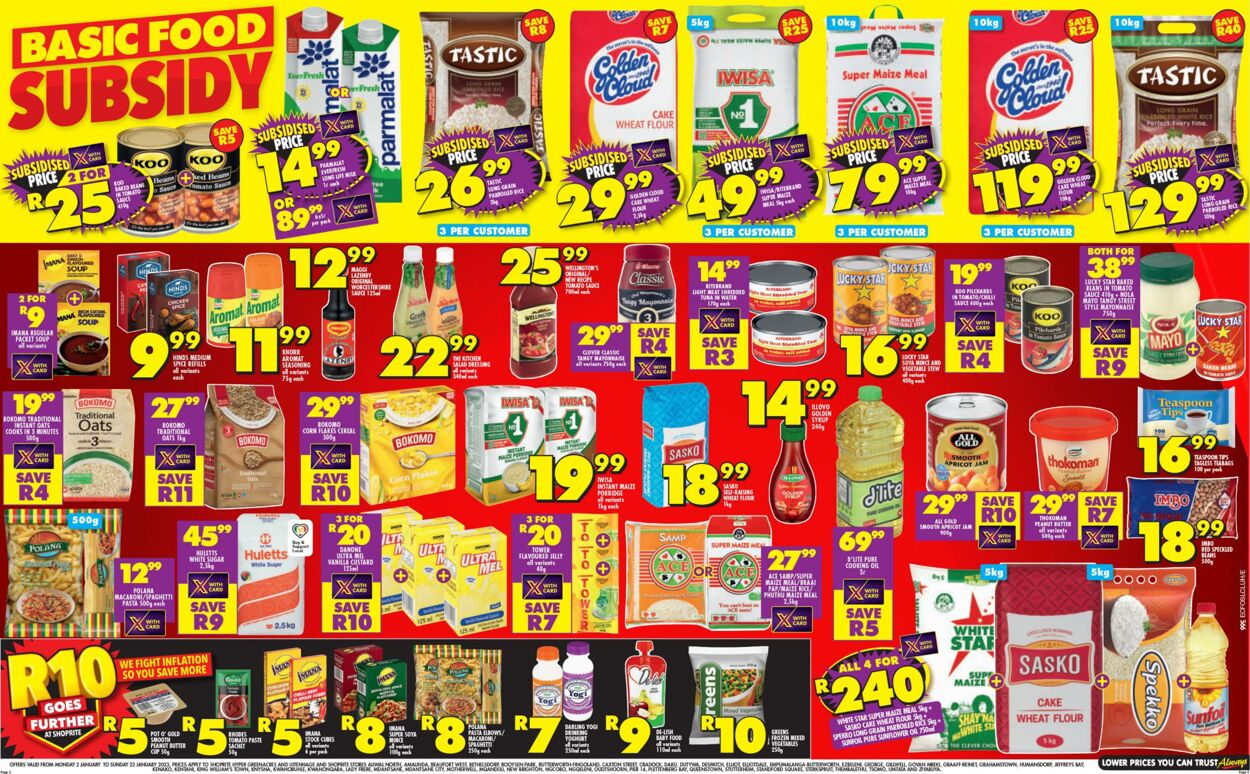 Special Shoprite 02.01.2023 - 22.01.2023