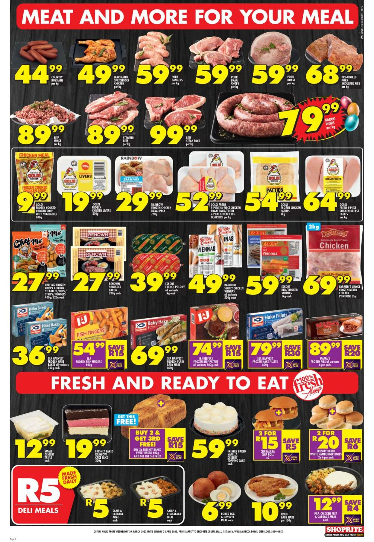 Special Shoprite 29.03.2023 - 02.04.2023