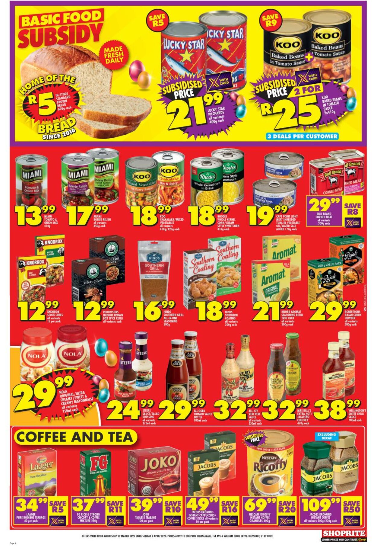 Special Shoprite 29.03.2023 - 02.04.2023