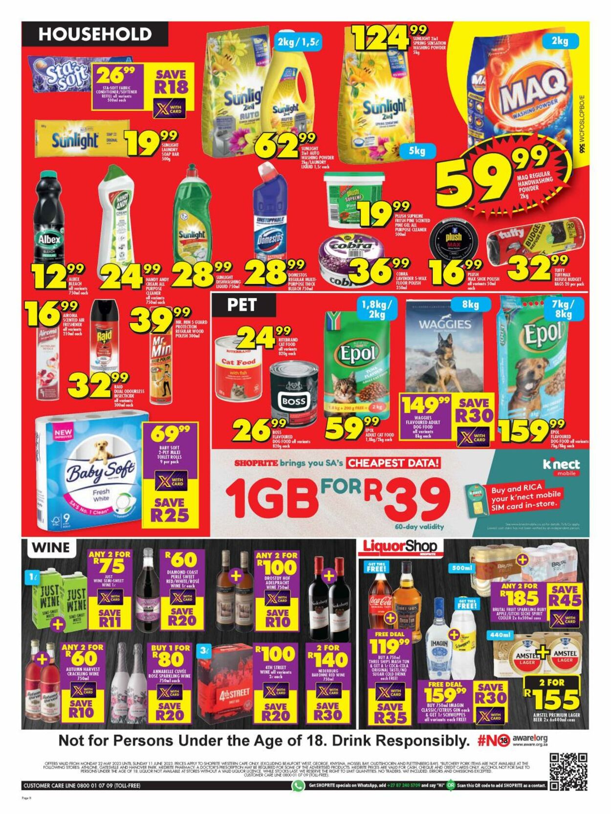 Shoprite Promotional Leaflet - Valid from 22.05 to 11.06 - Page nb 7 ...