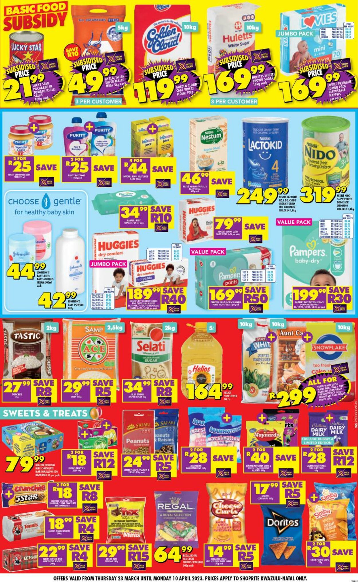 Shoprite Promotional Leaflet Easter Valid from 23.03 to 10.04