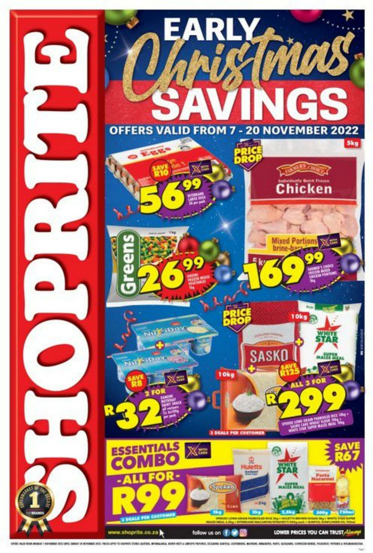 Shoprite Promotional Leaflet Christmas 2023 Valid from 07.11 to 20.