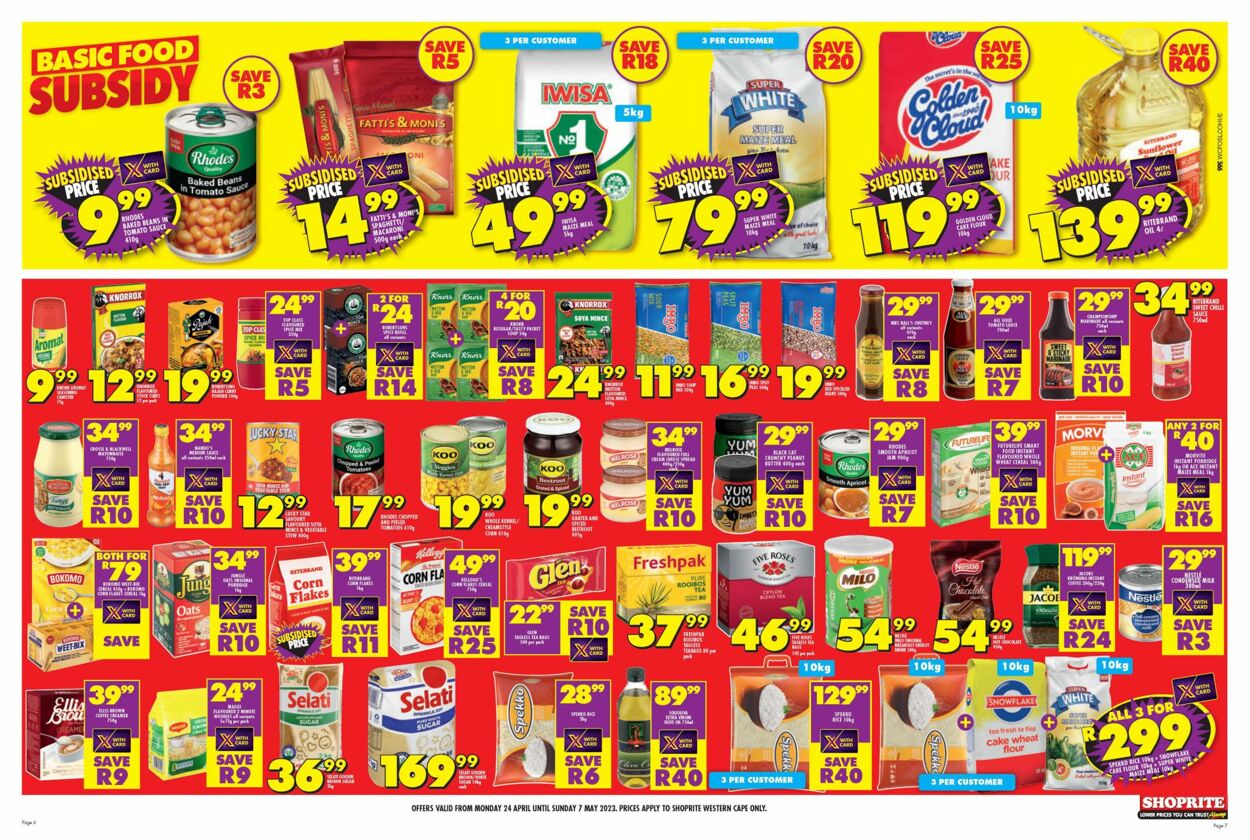 Special Shoprite 24.04.2023 - 07.05.2023